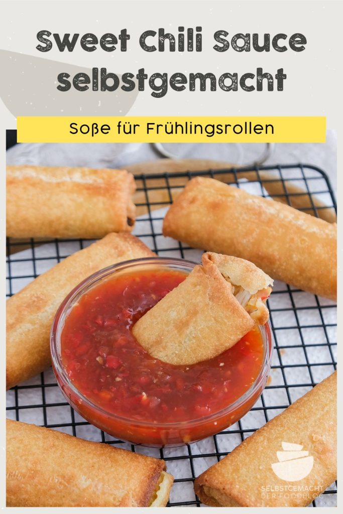 Selbstgemachte Sweet Chili Sauce