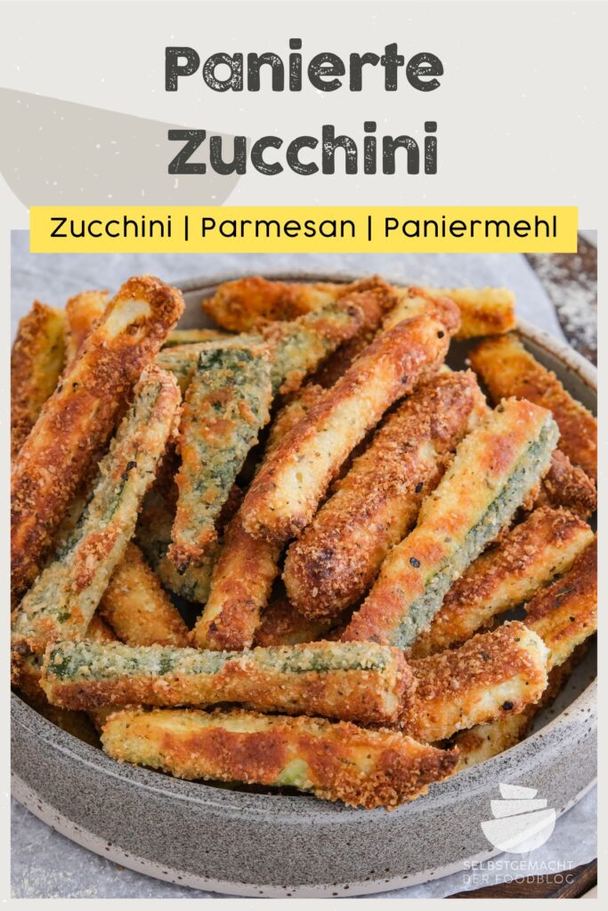 Panierte Zucchini