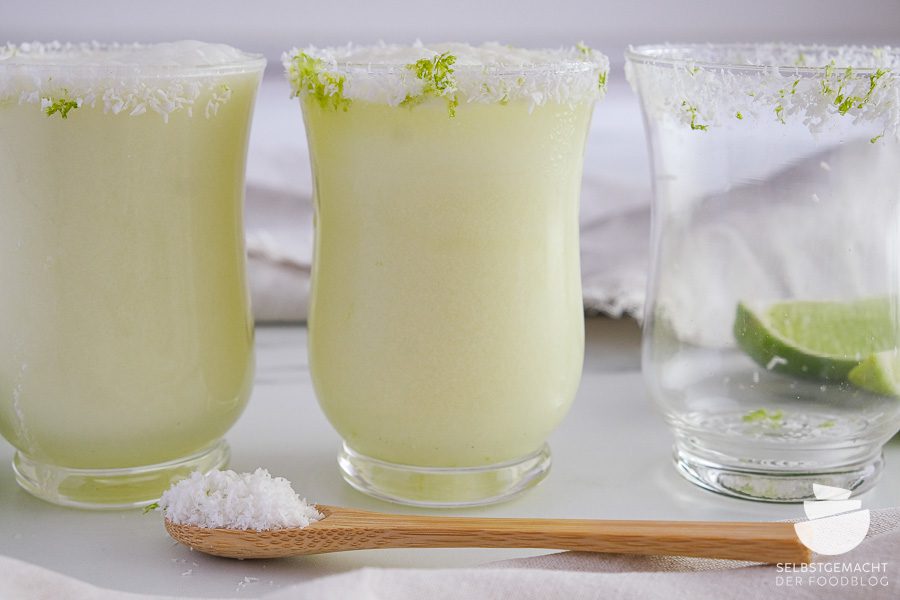 Alkoholfreier Cocktail mit Limette