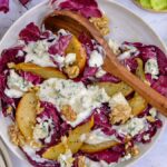 Radicchio Salat mit Gorgonzola Dressing