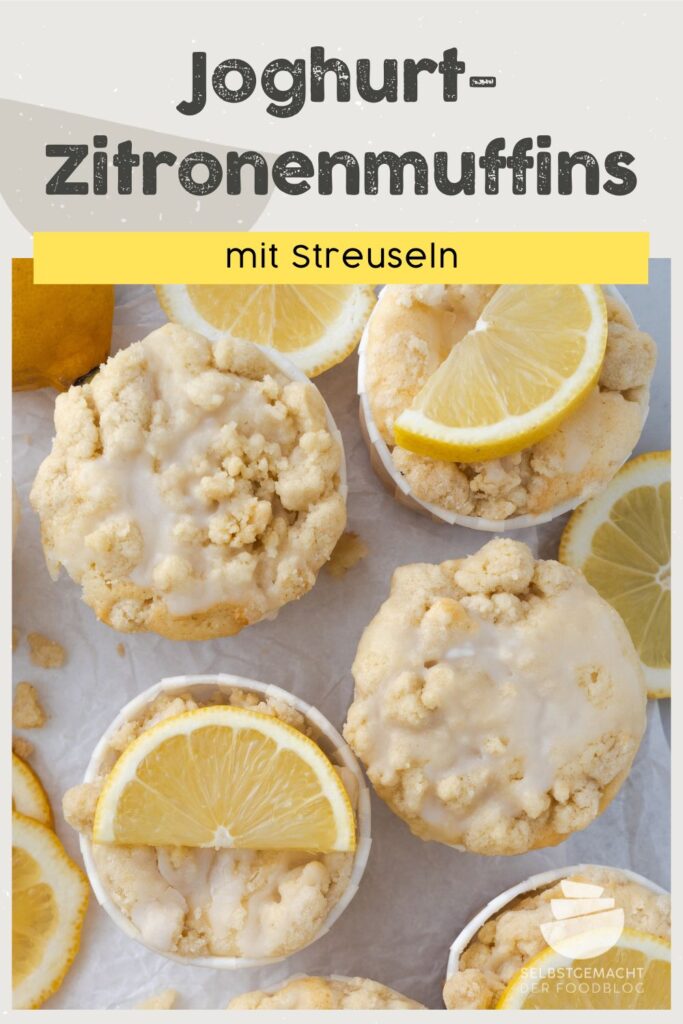 Joghurt-Zitronen Muffins